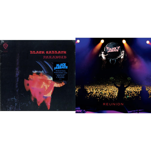 Black Sabbath - Paranoid (180G) & Reunion (3LP)