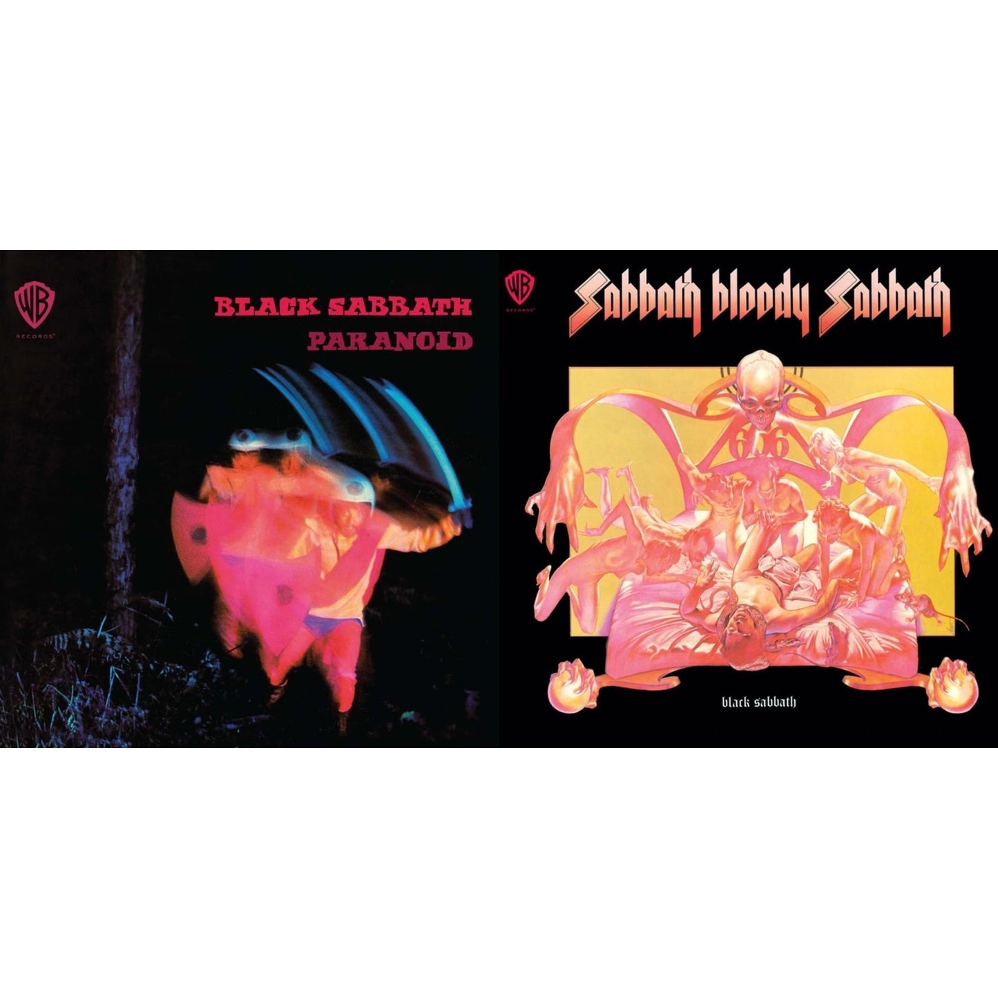 Black Sabbath - Sabbath Bloody Sabbath & Paranoid - CD Bundle