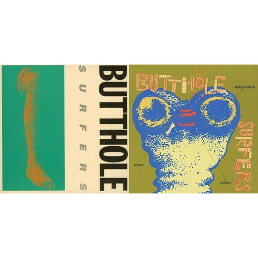 Butthole Surfers - Independent Worm Saloon & Rembrandt Pussyhorse - CD Bundle