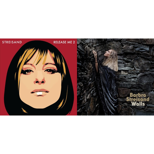 Barbra Streisand - Walls (150G/Dl Code) & Release Me 2 - LP Vinyl Bundle