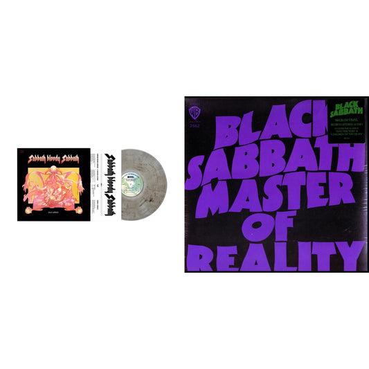 Black Sabbath - Sabbath Bloody Sabbath (Smoky LP Vinyl) (Syeor) & Master Of Reality (180G)