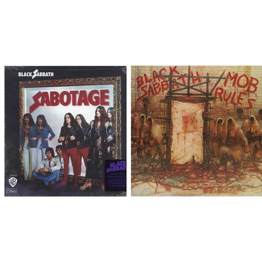 Black Sabbath - Sabotage (180G) & Mob Rules (Deluxe/2LP)
