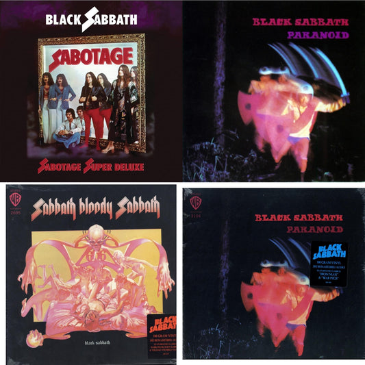 Black Sabbath - Sabbath Bloody Sabbath (180G) & Paranoid (180G) & Paranoid & Sabotage (Super Deluxe Edition/4LP/7Inch)