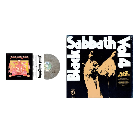 Black Sabbath - Sabbath Bloody Sabbath (Smoky LP Vinyl) (Syeor) & Vol. 4 (180G)