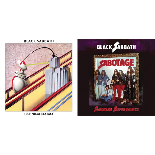 Black Sabbath - Technical Ecstasy (Super Deluxe Edition/5LP) & Sabotage (Super Deluxe Edition/4LP/7Inch)