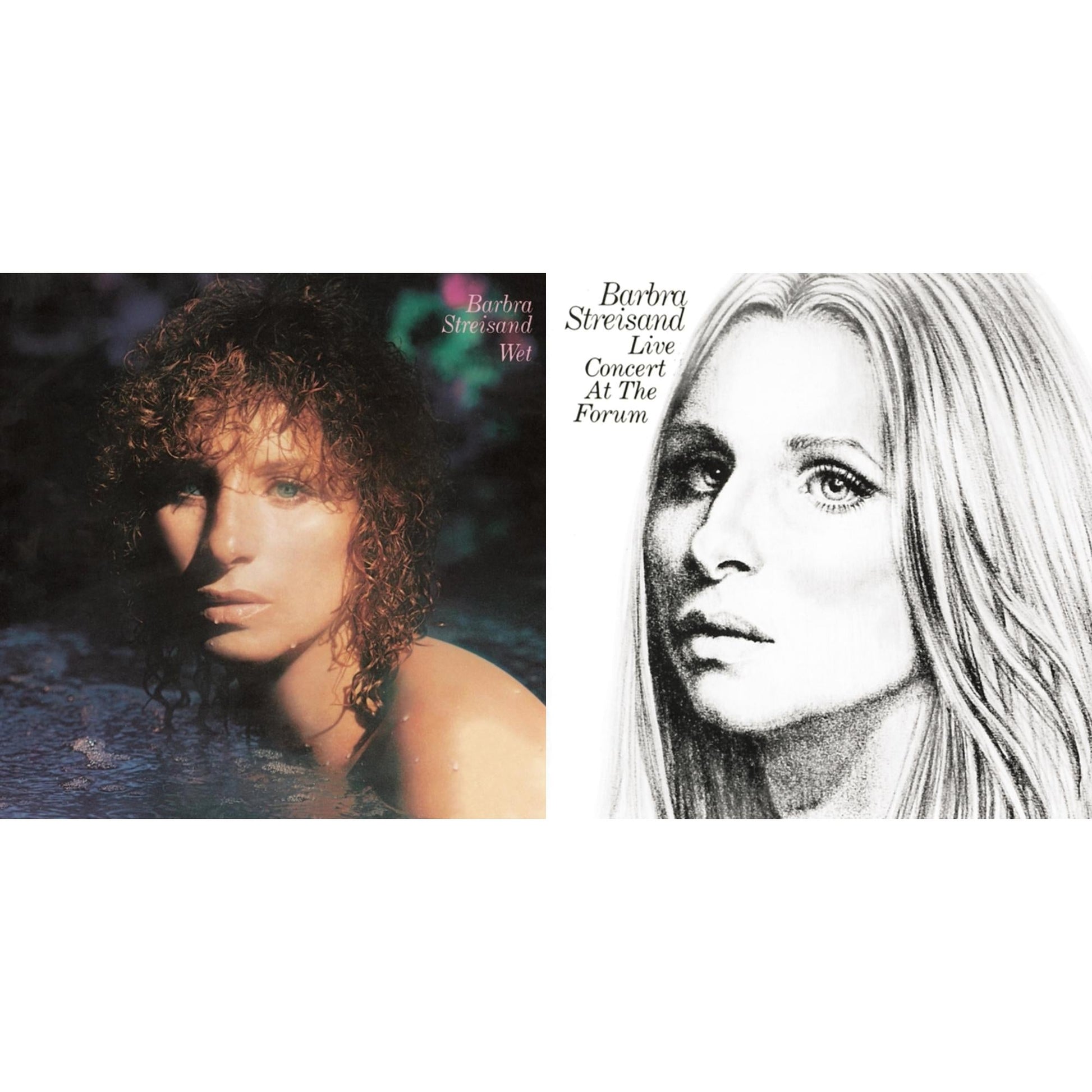 Barbra Streisand - Wet & Live Concert At The Forum - CD Bundle