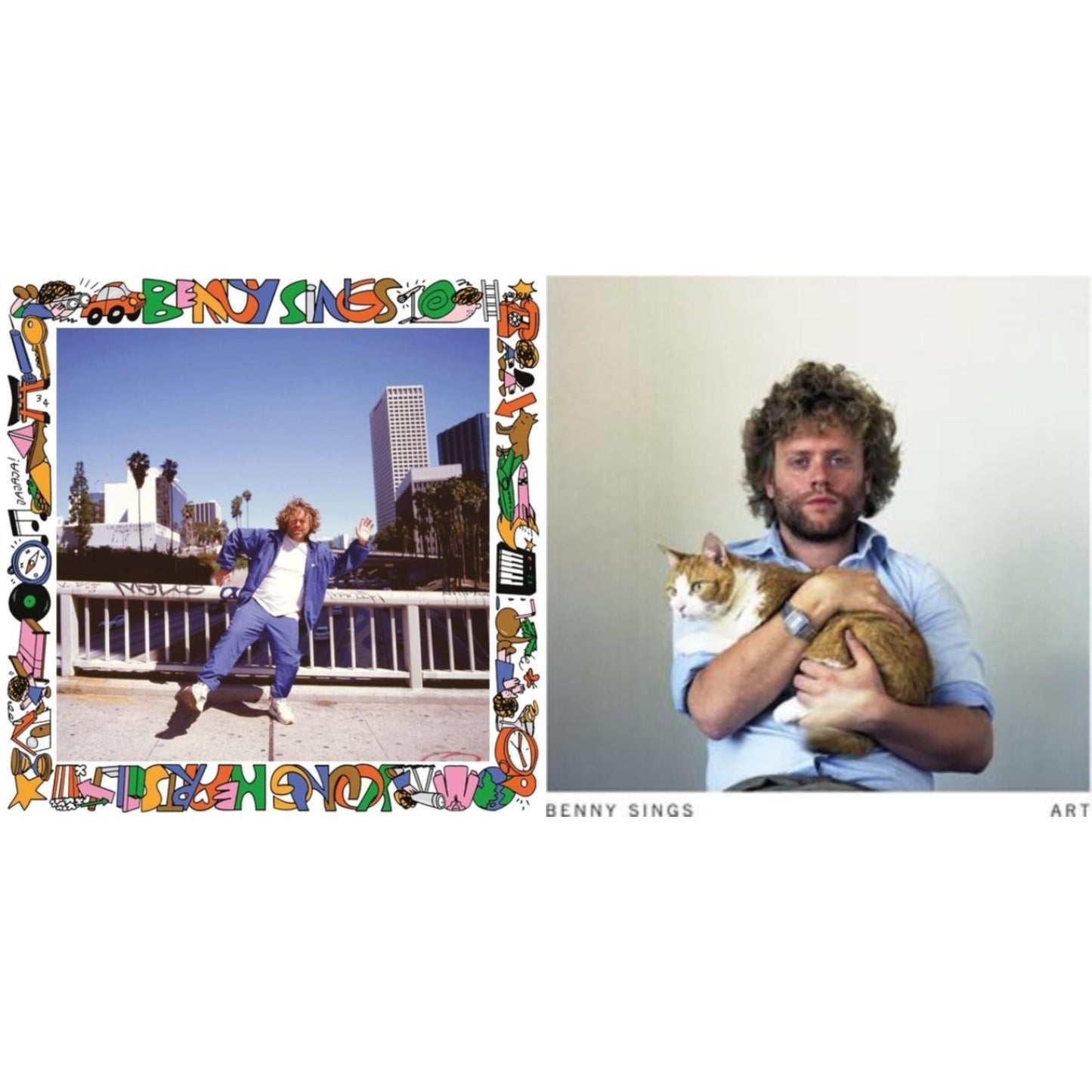 Benny Sings - Young Hearts (Sky Blue LP Vinyl) & Art (Clear & White LP Vinyl)
