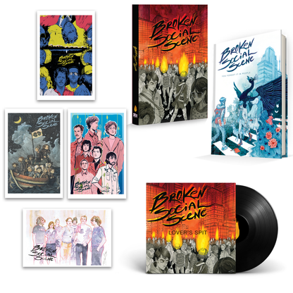 Broken Social Scene You Forgot It in People, The Graphic Novel Deluxe Edition Book Vinyl Record