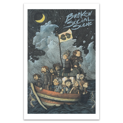 Broken Social Scene You Forgot It in People, The Graphic Novel SIGNED Super Deluxe Edition Vinyl Record