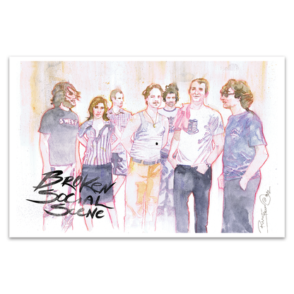 Broken Social Scene You Forgot It in People, The Graphic Novel SIGNED Super Deluxe Edition Vinyl Record