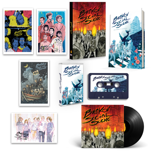 Broken Social Scene You Forgot It in People, The Graphic Novel SIGNED Super Deluxe Edition Vinyl Record
