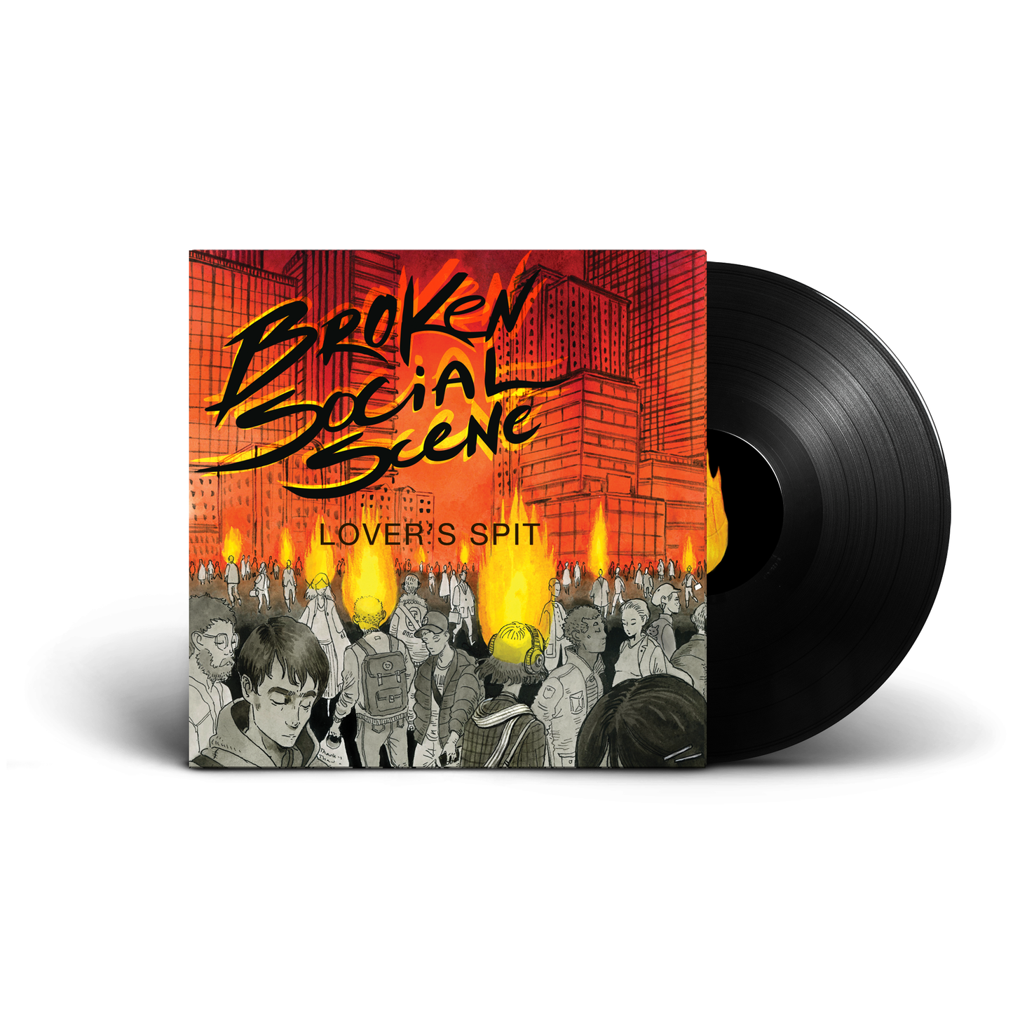 Broken Social Scene You Forgot It in People, The Graphic Novel SIGNED Super Deluxe Edition Vinyl Record