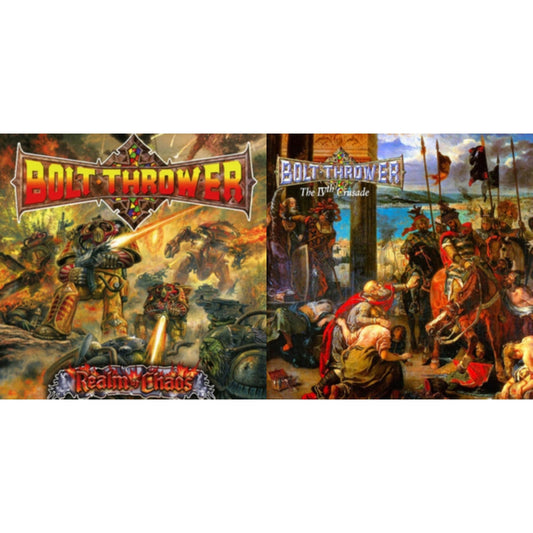 Bolt Thrower - Realm Of Chaos & Ivth Crusade  - LP Vinyl Bundle