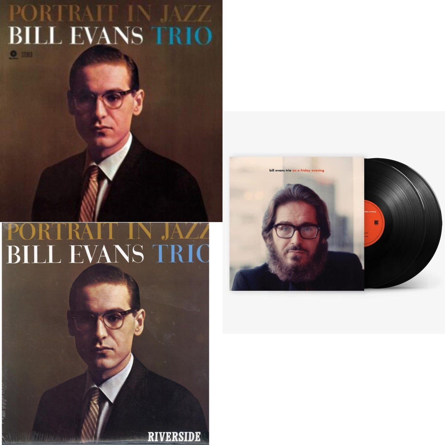Bill Trio Evans - Portrait In Jazz & Portrait In Jazz & On A Friday Evening (2LP)