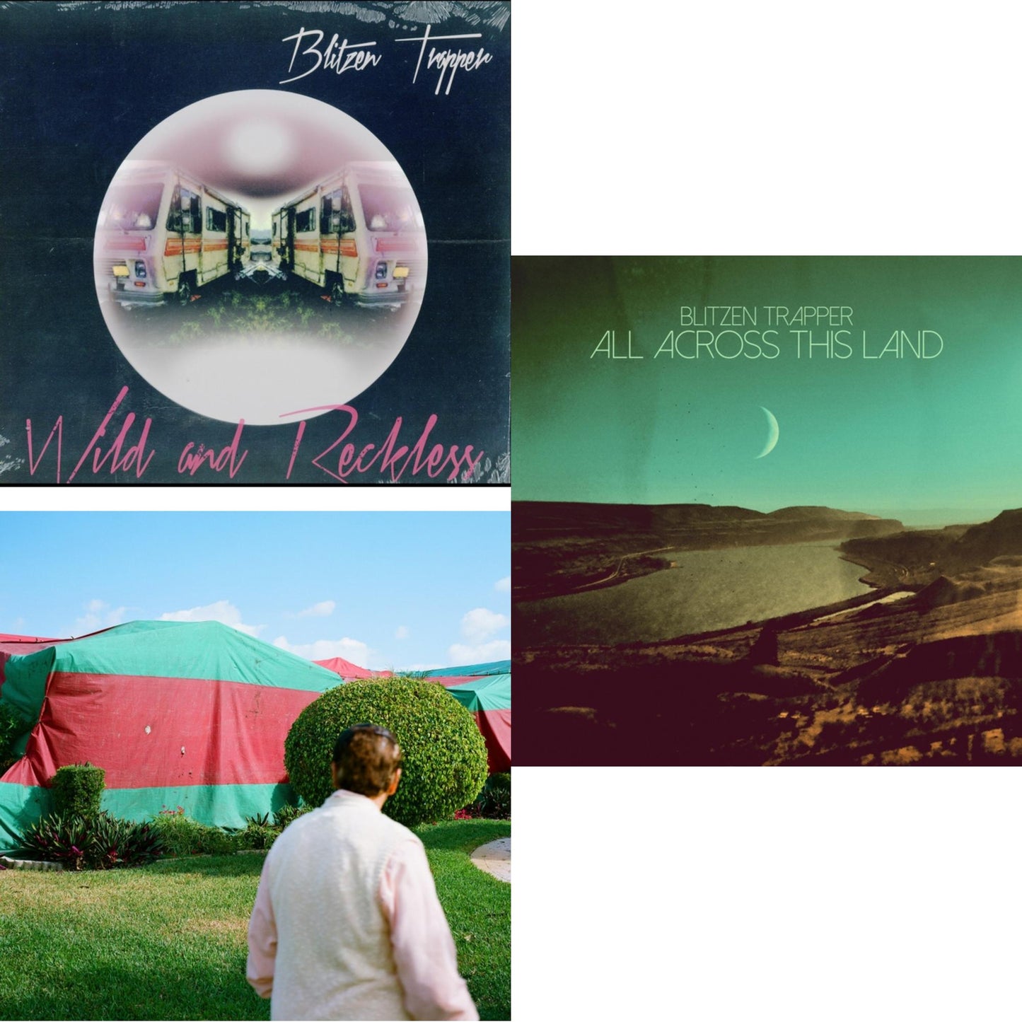Blitzen Trapper - Wild & Reckless & Holy Smokes Future Jokes (Standard Edition/Dl Card) & All Across This Land (Limited Edition/Evergreen LP Vinyl)