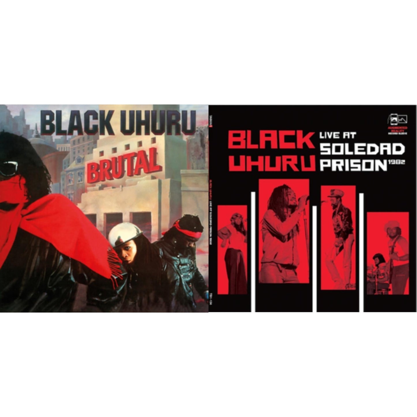 Black Uhuru - Brutal & Live At Soledad Prison 1982 - LP Vinyl Bundle