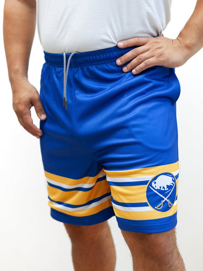 Buffalo Sabres Mesh Hockey Shorts