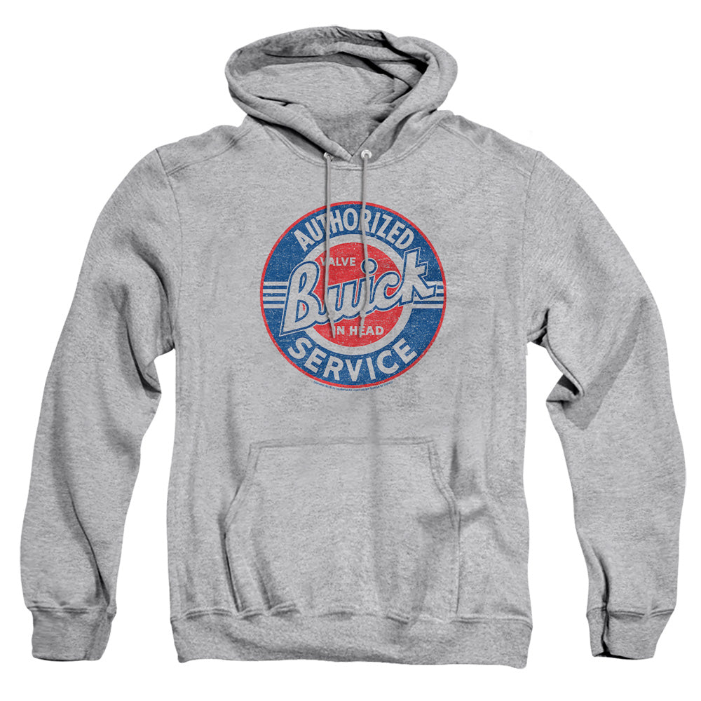 Buick Authorized Service Mens Hoodie Athletic Heather Officially Licensed