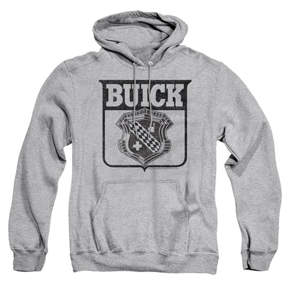 Buick 1946 Emblem Mens Hoodie Athletic Heather Officially Licensed