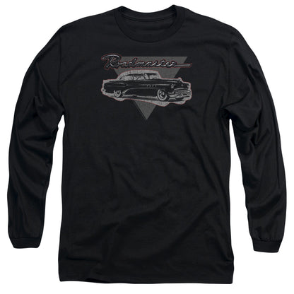 Buick 1952 Roadmaster Mens Long Sleeve Shirt Black Officially Licensed Officially Licensed