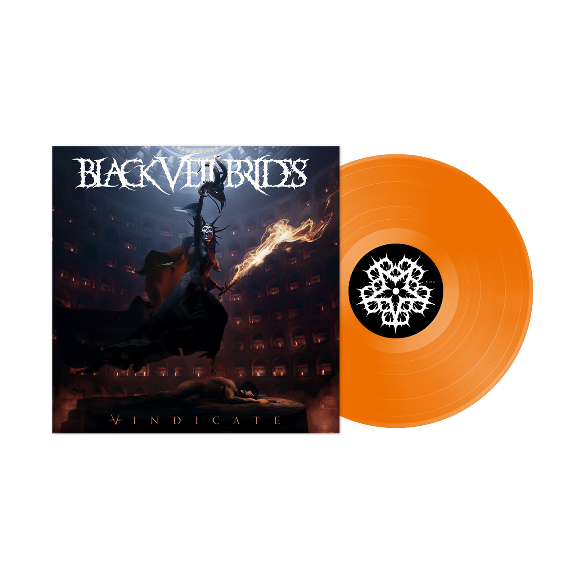 Black Veil Brides - Vindicate [LP] (Exclusive - Limited to 500, Transparent Orange Vinyl) Vinyl Record