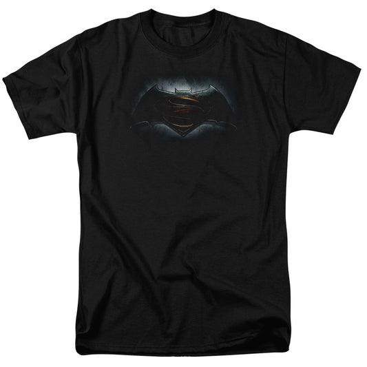 Batman V Superman Logo Mens T Shirt Black