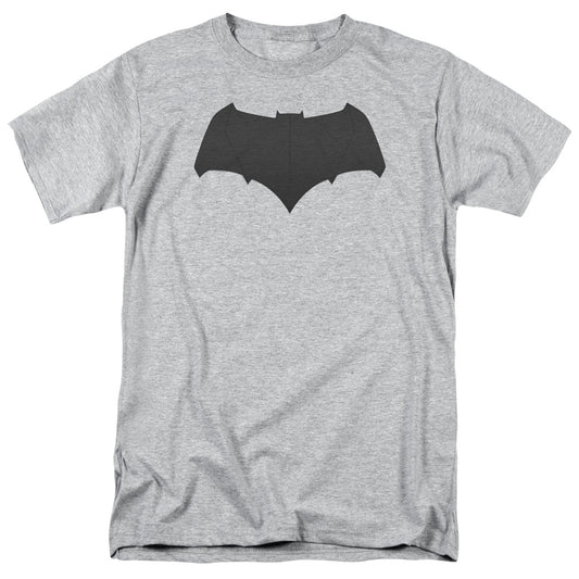 Batman V Superman Batman Logo Mens T Shirt Athletic Heather