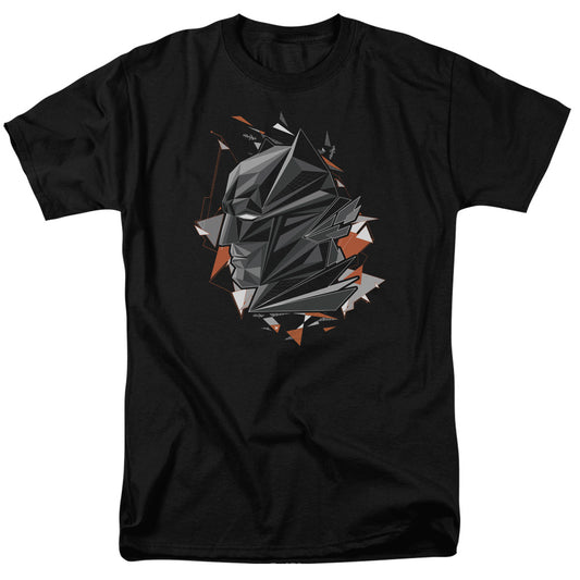 Batman V Superman Bat Head Tech Mens T Shirt Black
