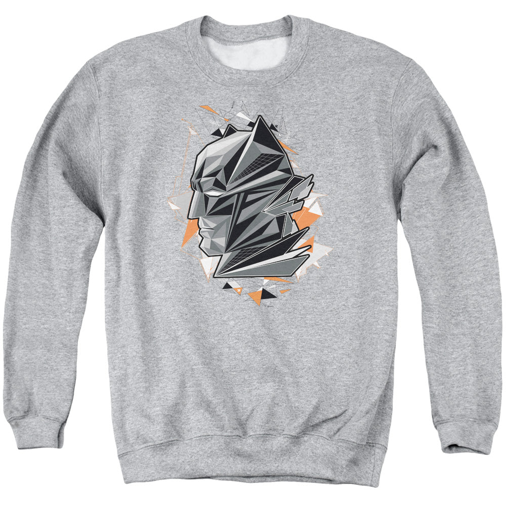 Batman Vs Superman Dawn Mens Crewneck Sweatshirt Athletic Heather Officially Licensed