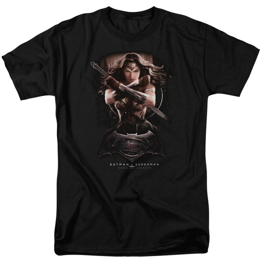 Batman V Superman Ww Ground Zero Mens T Shirt Black