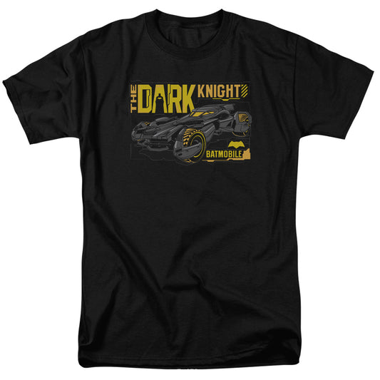 Batman V Superman Mobil Dark Knight Mens T Shirt Black