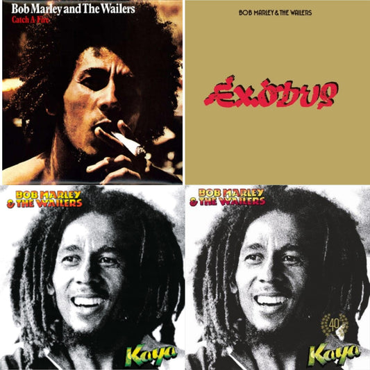 Bob & The Wailers Marley - Catch A Fire & Exodus & Kaya & Kaya 40 (2 LP)