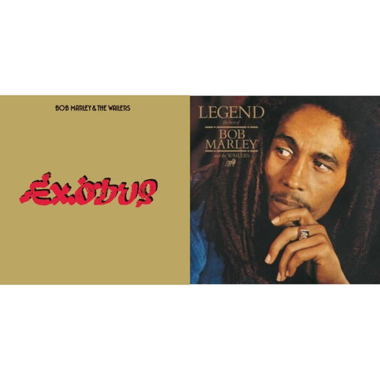 Bob & The Wailers Marley - Legend & Exodus - LP Vinyl Bundle
