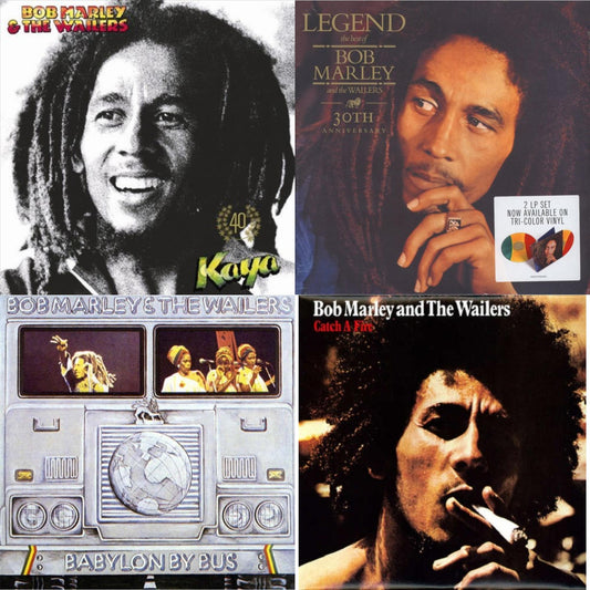 Bob & The Wailers Marley - Catch A Fire & Legend (30Th Anniversary) & Babylon By Bus & Kaya 40 (2 LP)