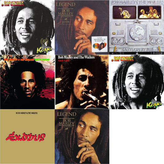 Bob & The Wailers Marley - Natty Dread (180G) & Catch A Fire & Legend - The Best Of Bob Marley & The Wailers (2LP) & Legend (30Th Anniversary) & Exodus & Babylon By Bus & Kaya & Kaya 40 (2 LP)