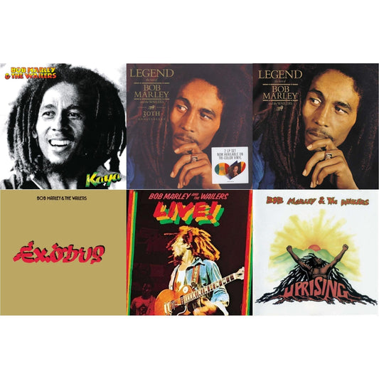 Bob & The Wailers Marley - Legend - The Best Of Bob Marley & The Wailers (2LP) & Legend (30Th Anniversary) & Live (180G) & Exodus & Kaya & Uprising