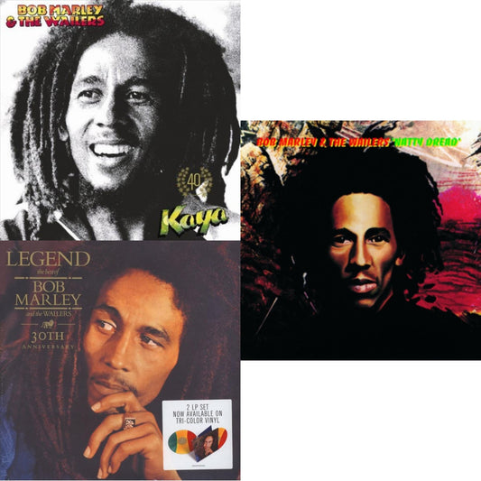 Bob & The Wailers Marley - Natty Dread (180G) & Legend (30Th Anniversary) & Kaya 40 (2 LP)