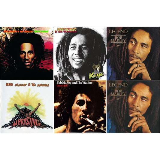 Bob & The Wailers Marley - Legend & Natty Dread (180G) & Catch A Fire & Legend - The Best Of Bob Marley & The Wailers (2LP) & Uprising & Kaya 40 (2 LP)