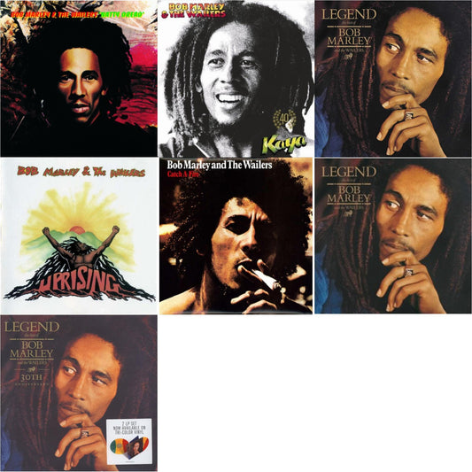 Bob & The Wailers Marley - Legend & Natty Dread (180G) & Catch A Fire & Legend - The Best Of Bob Marley & The Wailers (2LP) & Legend (30Th Anniversary) & Uprising & Kaya 40 (2 LP)