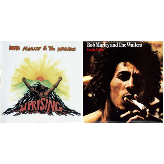 Bob & The Wailers Marley - Catch A Fire & Uprising - LP Vinyl Bundle