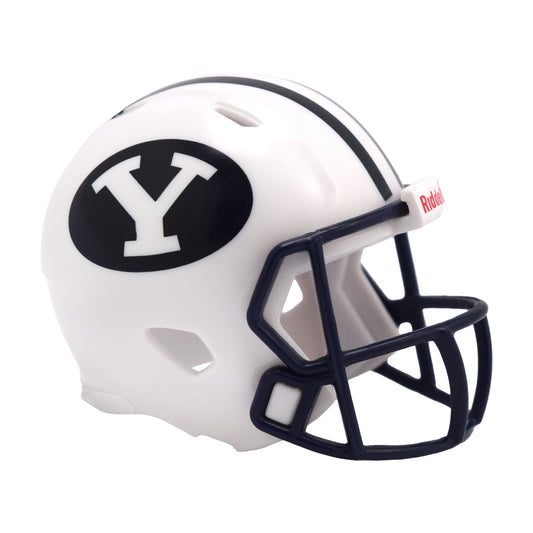 BYU Cougars Riddell Speed Pocket Pro Football Helmet