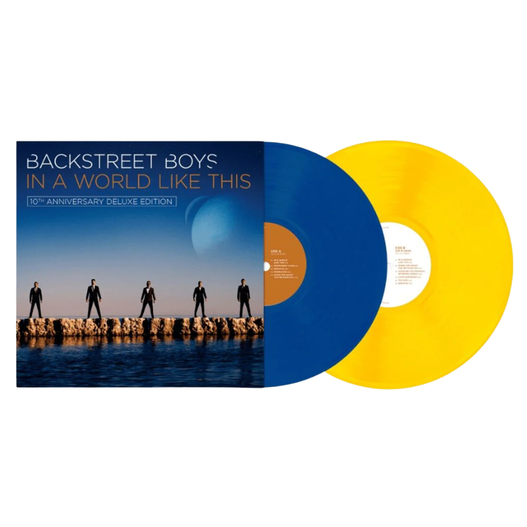 Backstreet Boys - In A World Like This (10th Anniversary) [2LP Blue & Yellow] Vinyl Record