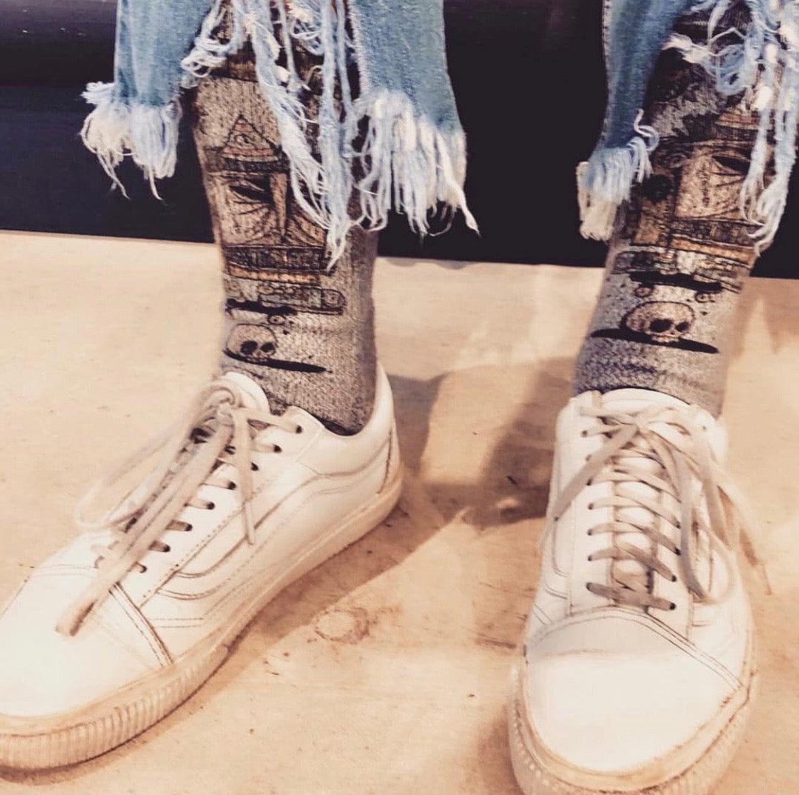 Bad Otis Link Pretty Adult Crew Socks