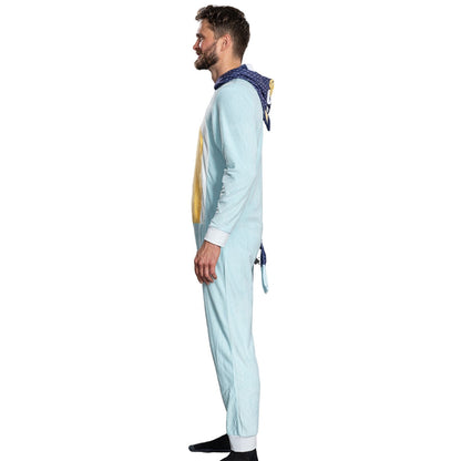 Playful Dog Unisex Halloween Costume Cosplay Zip Up Pajama Jumpsuit