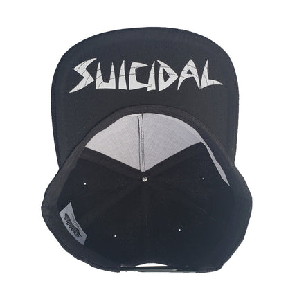 Suicidal Tendencies ST Logo Patch Snapback Baseball Hat Black