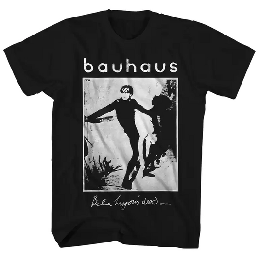 Bauhaus Bela Lugosi's Dead Mens T Shirt Black