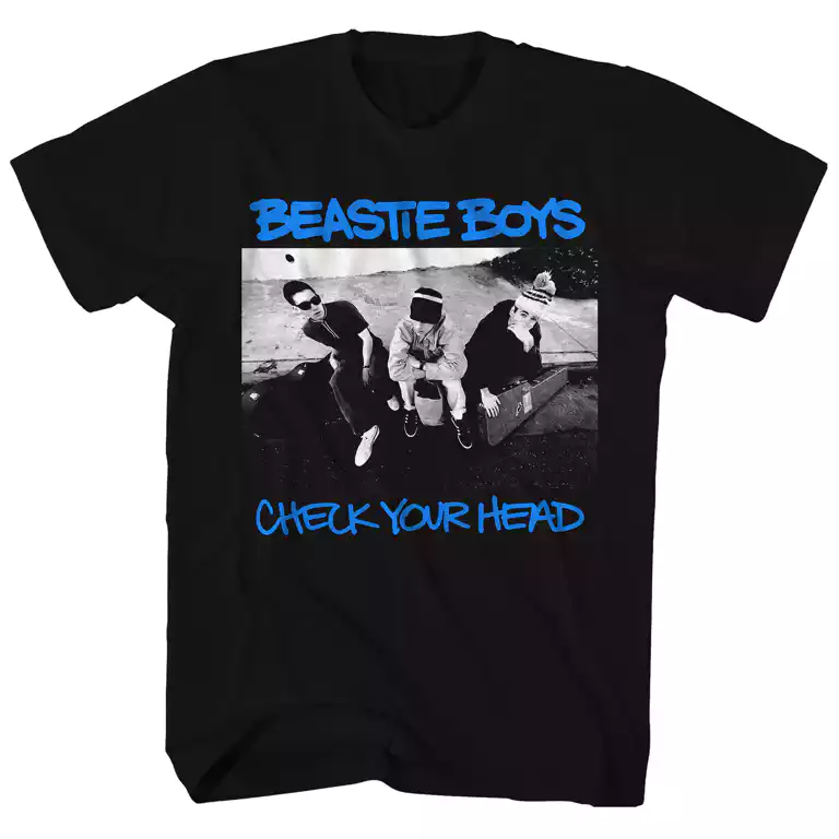 Beastie Boys Check Your Head Soft Mens T Shirt Black