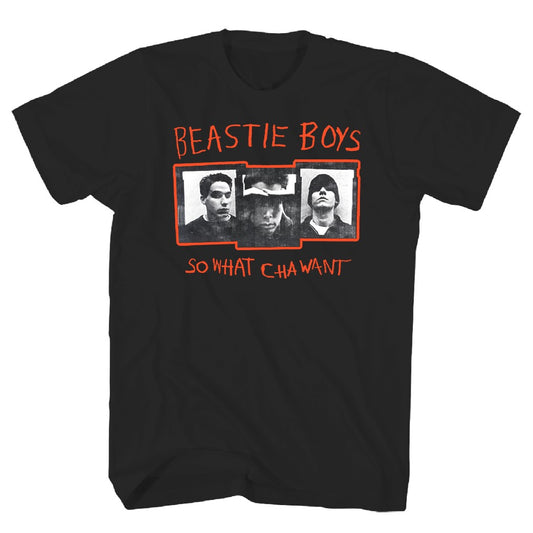 Beastie Boys Whatcha Want Mens T Shirt Black