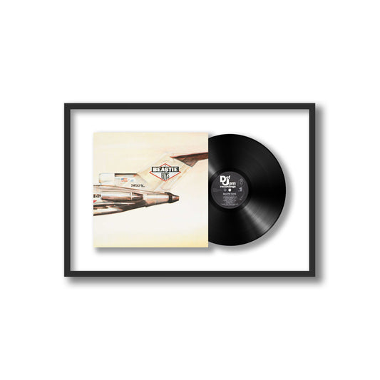 Beastie Boys Licensed to Ill Framed Vinyl Record