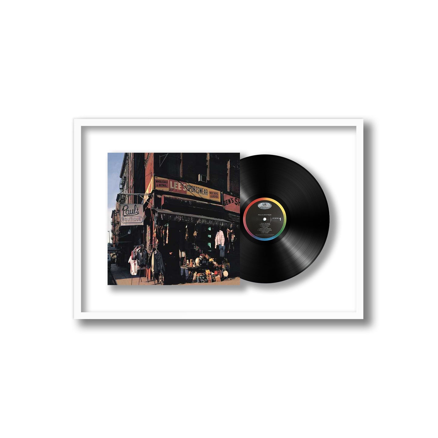 Beastie Boys Paul's Boutique Framed Vinyl Record